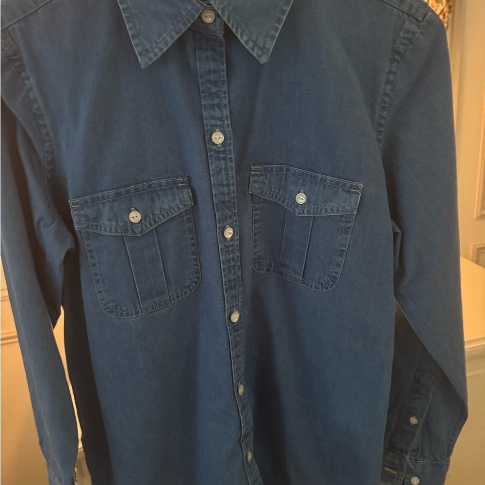 Ralph Lauren Blue Button Down Shirt